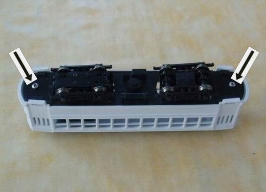 Body with chassis in place